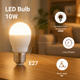 bec led e27 g46 10w 1000lm 4500k 1