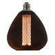bec led e27 25w negru 1800k sticla aurie