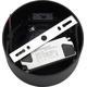 spot led cob 20w rotund rotativ negru 100lm w cct bridgelux 2