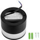 spot led cob 12w aplicat rotund negru 100lm w 3000k 2