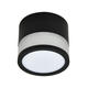 spot led cob 12w aplicat rotund negru 100lm w 3000k