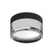 aplica led de exterior rotund negru alb 9w 3cct 100lm w ip65