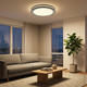 aplica led 36w 75lm w alb negru corp cct 4