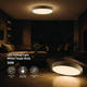 aplica led 36w 75lm w alb taupe corp cct 1