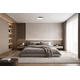 aplica led 36w 75lm w alb taupe corp cct 4