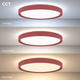 aplica led 36w 75lm w alb catifea rosie corp cct 2