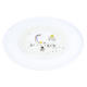 aplica led 36w 75lm w alb catifea rosie corp cct 5