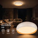 aplica led 36w 75lm w alb lemn corp cct 1