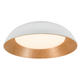 aplica led 24w 75lm w alb lemn corp cct