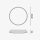 aplica led 68w 75lm w acrilic corp cct telecomanda 3