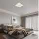 aplica led 128w 75lm w alb gri corp cct telecomanda 4
