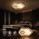 aplica led 84w 75lm w alb gri corp cct telecomanda 1