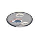 aplica led 78w 75lm w alb negru corp cct telecomanda