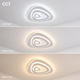 aplica led 88w 75lm w alb corp cct telecomanda 2