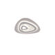 aplica led 88w 75lm w alb corp cct telecomanda
