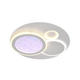 aplica led 84w 75lm w alb gri corp cct telecomanda