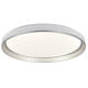 aplica led argintiu 36w 90lm w 3cct cu memorie telecomanda