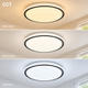 aplica led negru alb 54w 90lm w 3cct cu memorie telecomanda 2