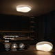 aplica led alb 36w 90lm w 3cct cu memorie telecomanda 1