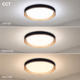 aplica led negru auriu 36w 90lm w 3cct cu memorie telecomanda 2
