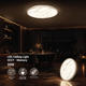 aplica led pictata 36w 90lm w 3cct cu memorie si telecomanda 1