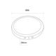 spot led aplicat rotund 6w 3cct alb 1