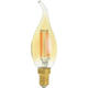 bec led g45 4w 400lm e14 2700k filament amber dimabil