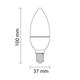 bec led e14 6w 2700k dimabil 2