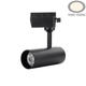 proiector led pe sina 12w 1200lm negru 4000k bridgelux cob 3