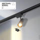 proiector led pe sina 12w 1200lm negru 2700k bridgelux cob 6