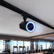 proiector led pe sina rgb putere maxima 11w 90 24dc5v corp negru telecomanda 4