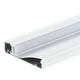 profil aluminiu banda led corp argintiu dispersor argintiu l 2m