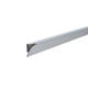 profil din aluminiu pentru banda led corp alb dispersor alb l 2m