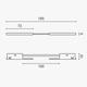 modul conductor de colt pentru sina m05 1