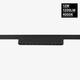 proiector led magnetic liniar cu grila 48v 12w 4000k 36 m05 6