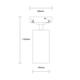 proiector spot led magnetic 48v 12w 3000k 24 m05 1
