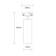 proiector spot led magnetic 48v 15w 3000k 24 m05 1