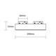 lampa led magnetica de perete tavan 48v 20w 4000k 180 m05 1