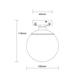 proiector led magnetic 48v 5w 3000k 360 m05 1