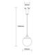 pendul led magnetic 48v 5w 3000k 360 m05 1