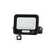 proiector led 10w cu senzor negru smd 900lm 120 ip65 3000k cablu 15cm