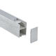 lampa led liniara 38w 220v 3cct argintiu 1200 35 70mm 1