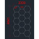 set de iluminat led hexagonal 14 hexagoane 456w 120lm w 165 26dc5v cu accesorii 6000k 1