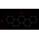 set de iluminat led hexagonal 5 hexagoane 203w 120lm w 165 26dc5v cu accesorii 6000k 1