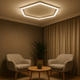 set de iluminat led hexagonal 1 hexagon 42w 120lm w 165 26dc5v cu accesorii 3cct