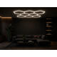 set de iluminat led hexagonal 8 hexagoane 280w 120lm w 165 26dc5v cu accesorii 3cct