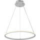 lustra led suspendata dimabila cu telecomanda 30w 2080lm alb 1