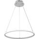lustra led suspendata dimabila cu telecomanda 30w 2080lm alb
