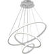 lustra led suspendata dimabila cu telecomanda 78w 4480lm alb 1