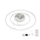 lustra led suspendata dimabila cu telecomanda 78w 4480lm alb 5